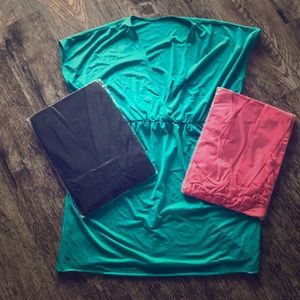 Swim - 🏊♀️ Swim cover ups! Pink, blue and black. SM/MD. Swim - 🏊♀️ Swim cover ups! Pink, blue and black. SM/MD.